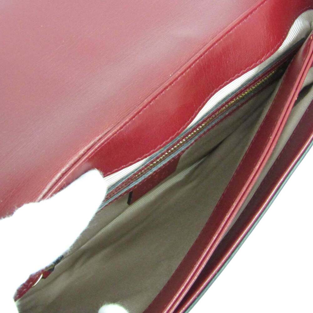 GUCCI Authentic Black Leather Shoulder Bag - Picture 3 of 14